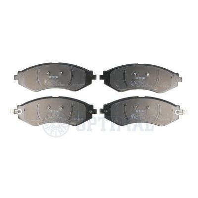 Brake Pad Set, disc brake OPTIMAL 10195