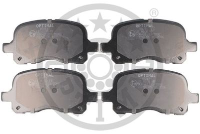 Brake Pad Set, disc brake OPTIMAL 10211