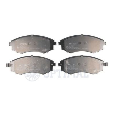 Brake Pad Set, disc brake OPTIMAL 10237