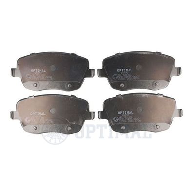 Brake Pad Set, disc brake OPTIMAL 10492