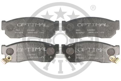 Brake Pad Set, disc brake OPTIMAL 9382