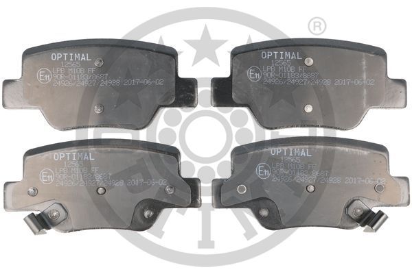 OPTIMAL BP-12565 Brake Pad Set, disc brake