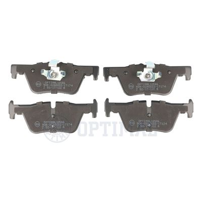 Brake Pad Set, disc brake OPTIMAL BP-12586