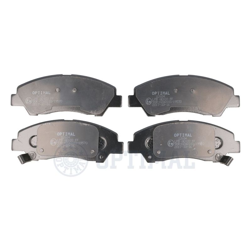 OPTIMAL BP-12684 Brake Pad Set, disc brake