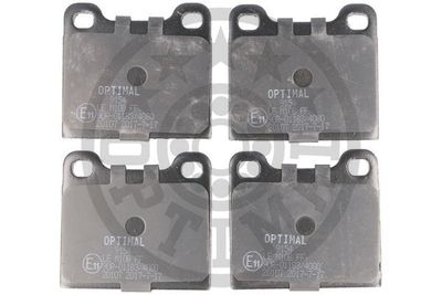 Brake Pad Set, disc brake OPTIMAL BP-09154