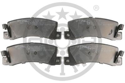 Brake Pad Set, disc brake OPTIMAL BP-09807