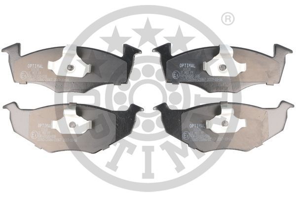 OPTIMAL BP-10128 Brake Pad Set, disc brake