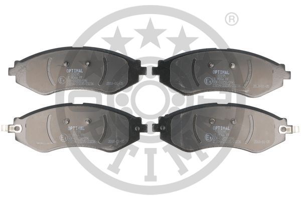 OPTIMAL BP-10195 Brake Pad Set, disc brake