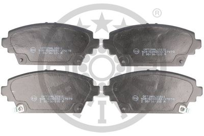 Brake Pad Set, disc brake OPTIMAL BP-10311
