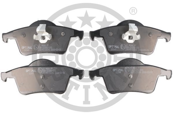 OPTIMAL BP-10349 Brake Pad Set, disc brake