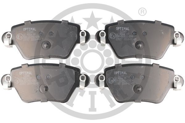 OPTIMAL BP-12249 Brake Pad Set, disc brake