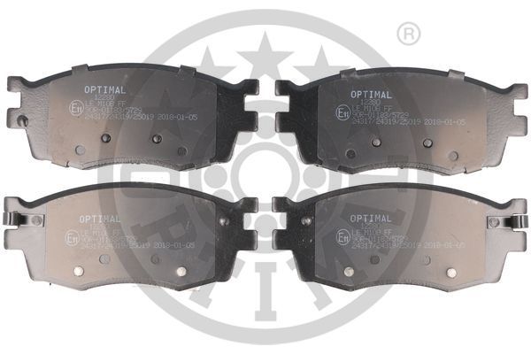 OPTIMAL BP-12280 Brake Pad Set, disc brake