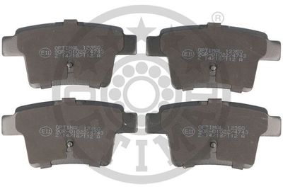 Brake Pad Set, disc brake OPTIMAL BP-12350