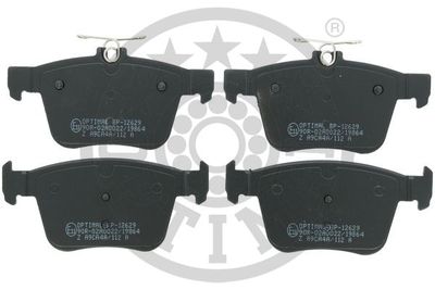 Brake Pad Set, disc brake OPTIMAL BP-12629