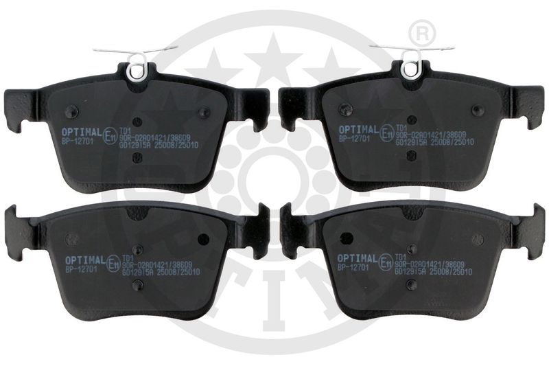 OPTIMAL BP-12701 Brake Pad Set, disc brake