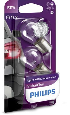 Bulb, direction indicator PHILIPS 12498VPB2