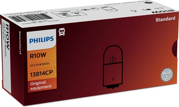 PHILIPS 13814CP Bulb, licence plate light