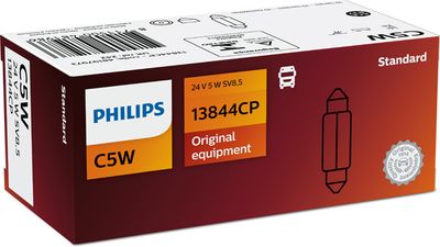 Bulb, licence plate light PHILIPS 13844CP