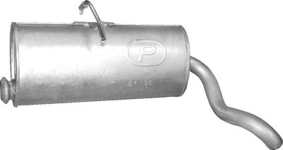 Rear Muffler POLMO 04.130