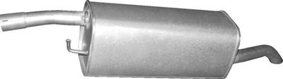 Rear Muffler POLMO 08.669