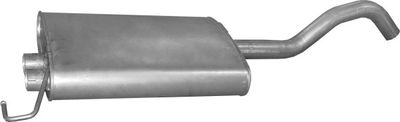 Centre Muffler POLMO 13.86