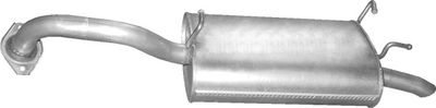 Rear Muffler POLMO 15.40