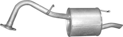 Rear Muffler POLMO 26.177