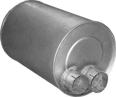 Rear Muffler POLMO 68.41