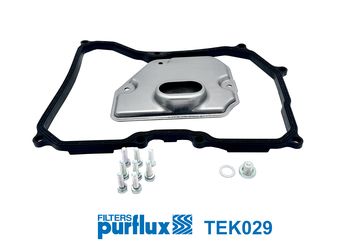 Hydraulic Filter Kit, automatic transmission PURFLUX TEK029