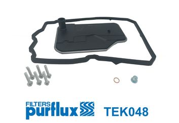 Hydraulic Filter Kit, automatic transmission PURFLUX TEK048
