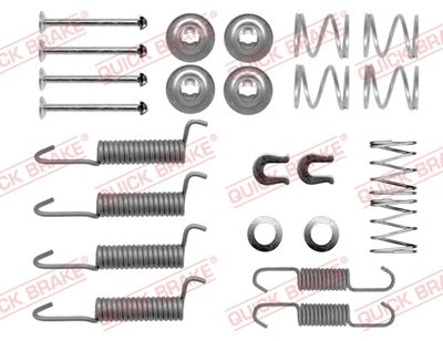 Accessory Kit, parking brake shoes QUICK BRAKE 105-0016