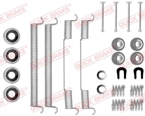 QUICK BRAKE 105-0543 Accessory Kit, brake shoes