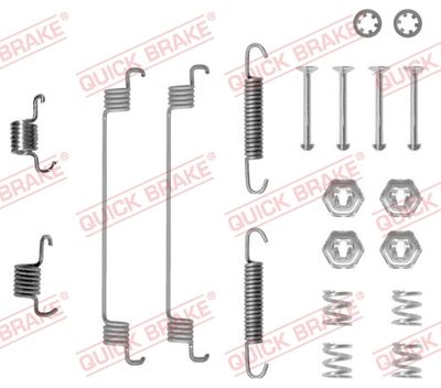 Accessory Kit, brake shoes QUICK BRAKE 105-0651