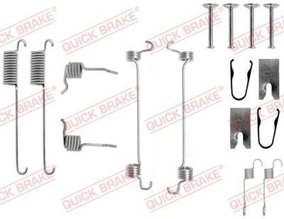 Accessory Kit, brake shoes QUICK BRAKE 105-0751