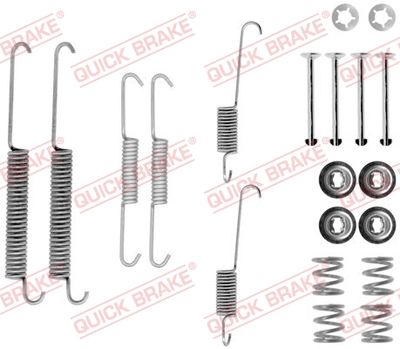 Accessory Kit, brake shoes QUICK BRAKE 105-0754