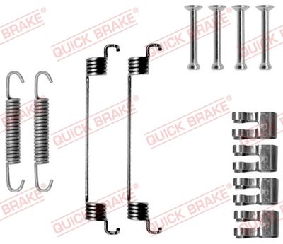 Accessory Kit, brake shoes QUICK BRAKE 105-0783