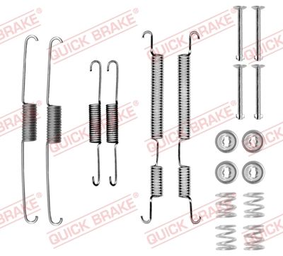 Accessory Kit, brake shoes QUICK BRAKE 105-0813