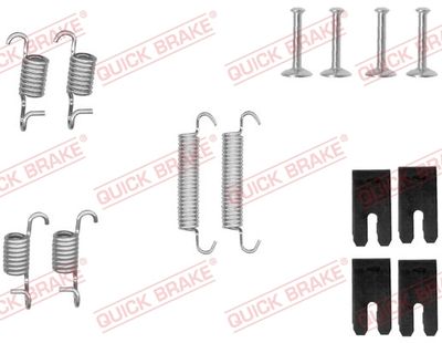 Accessory Kit, parking brake shoes QUICK BRAKE 105-0850