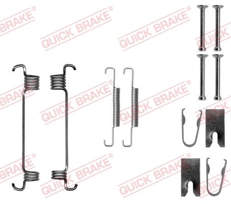 QUICK BRAKE 105-0875 Accessory Kit, parking brake shoes