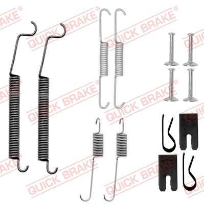 Accessory Kit, brake shoes QUICK BRAKE 105-0891