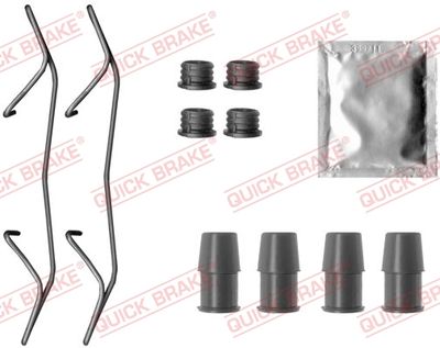 Accessory Kit, disc brake pad QUICK BRAKE 109-0075