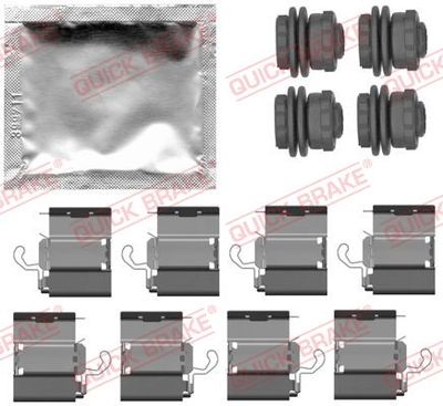 Accessory Kit, disc brake pad QUICK BRAKE 109-0140