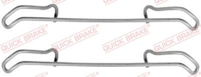 Accessory Kit, disc brake pad QUICK BRAKE 109-1056