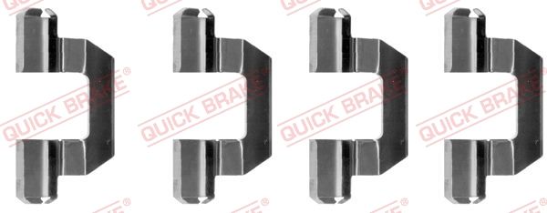 QUICK BRAKE 109-1077 Accessory Kit, disc brake pad