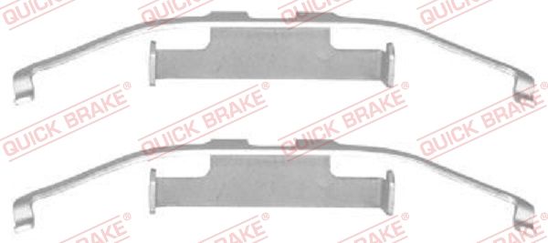 QUICK BRAKE 109-1097 Accessory Kit, disc brake pad