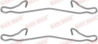 Accessory Kit, disc brake pad QUICK BRAKE 109-1121