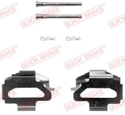 QUICK BRAKE 109-1141 Accessory Kit, disc brake pad