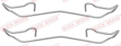 Accessory Kit, disc brake pad QUICK BRAKE 109-1187