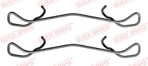 QUICK BRAKE 109-1189 Accessory Kit, disc brake pad