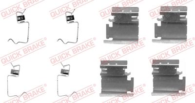 Accessory Kit, disc brake pad QUICK BRAKE 109-1218